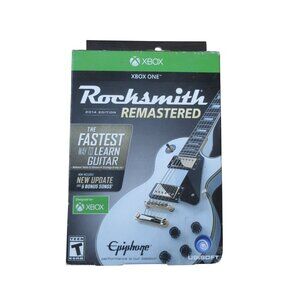Rocksmith 2014 Edition Remastered Xbox One with Cable - Brand New - Sealed